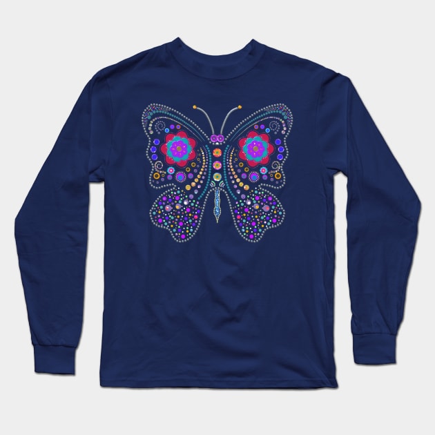 Sparkly Butterfly Long Sleeve T-Shirt by Jane Izzy Designs